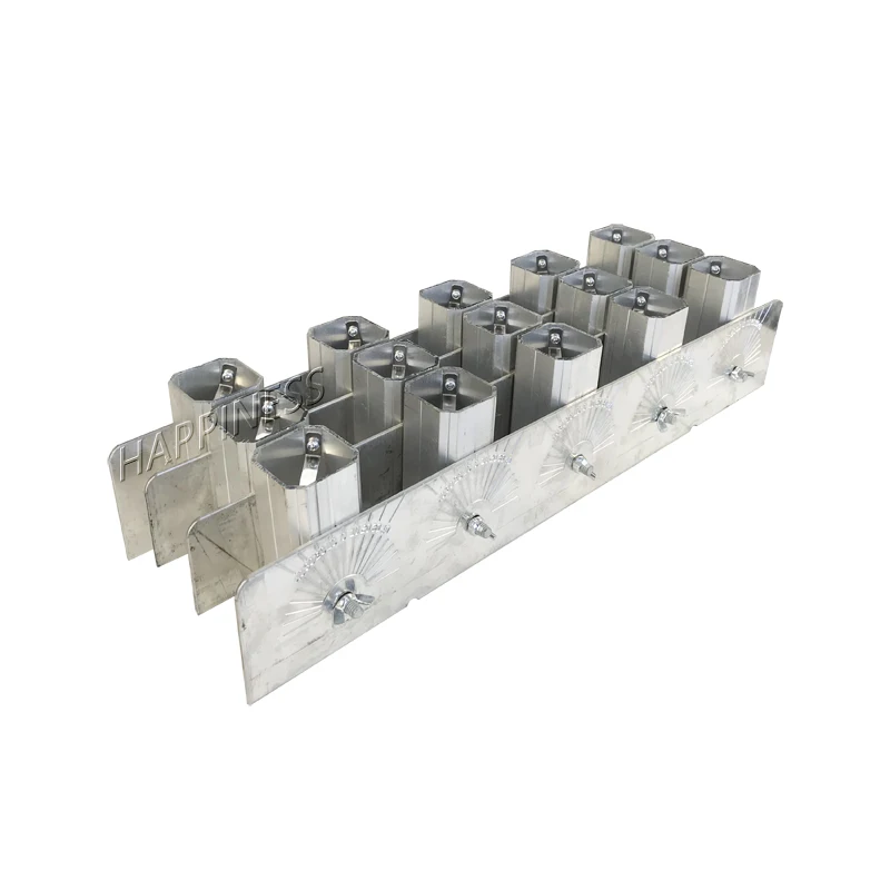 HAPPINESS Fire Writing Square Fireworks Rack Fireworks 1.2 inch Rack Single Shot Rack 15 shots (5*3 shots) Letter Fireworks