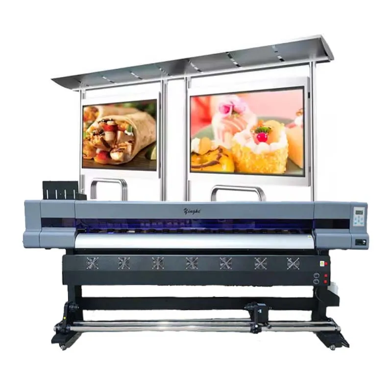 Yinghe 1440dpi Wide Format Eco Solvent Printer near me with XP600 Print Head for High-Quality Vinyl Sticker and Banner Printing