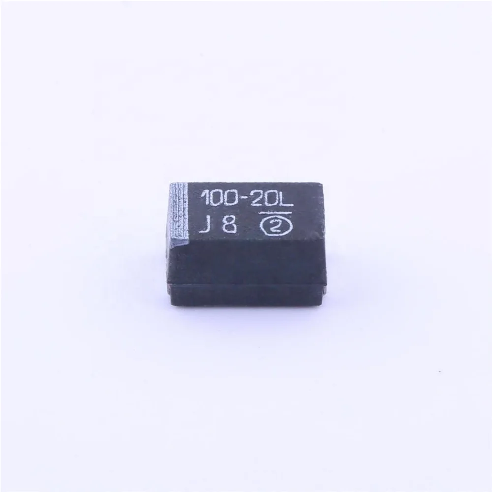 Hot Selling SMD Tantalum Capacitor CASE E 7343 100uF(107) 10% 20V TR3E107K020C0100