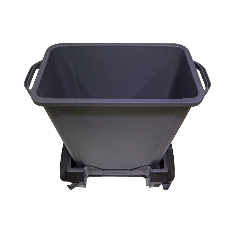 65L Commercial Products Blue Green Beige Grey Stackable with Dolly Waste Bin