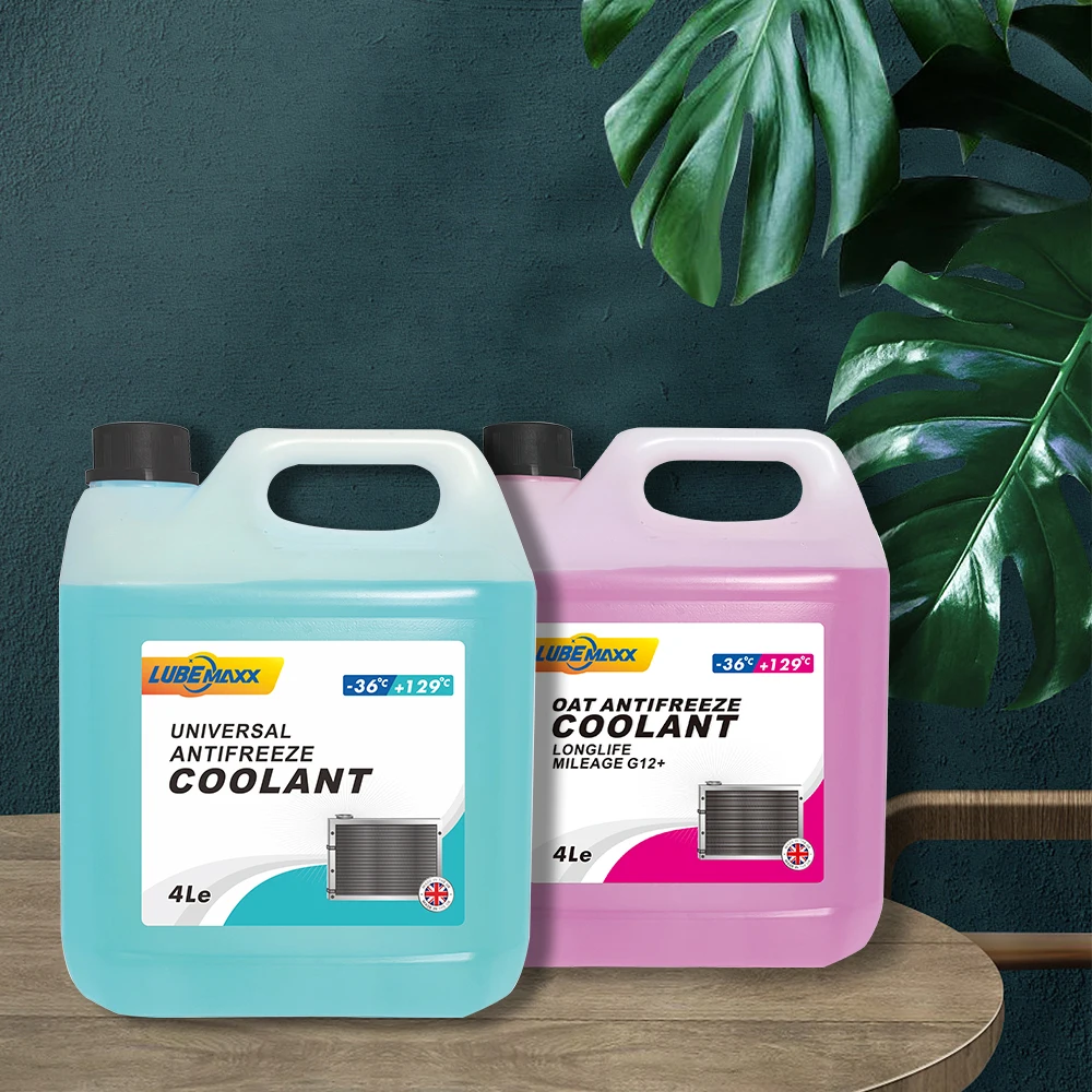 UK LUBEMAXX Factory high quality  Antifreezes and high efficiency coolant antifreeze  G12 Pink radiator coolant