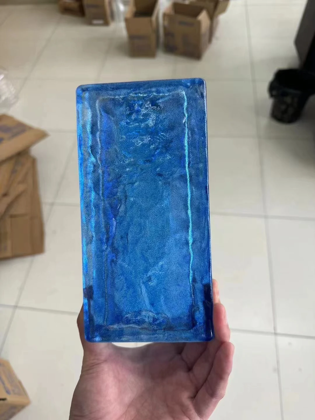 all sorts of different shapes  patterns sizes and colors glass brick for Chinese manufacturer