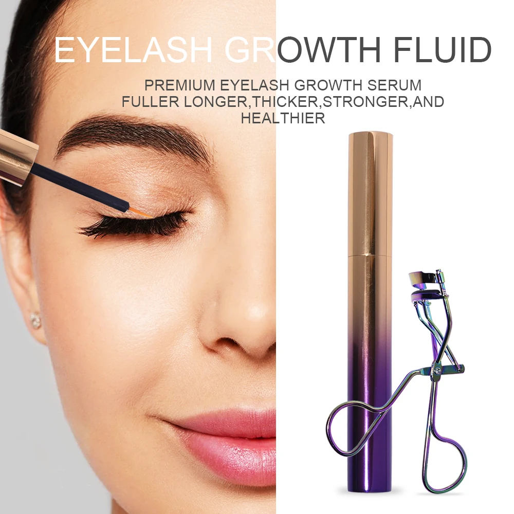 Private Label Natural Rapid Eye Brow Eye Lash Enhancer Eyebrow Eyelash Growth Serum Eyelash Growth Serum Oil For Eyebrow Lash