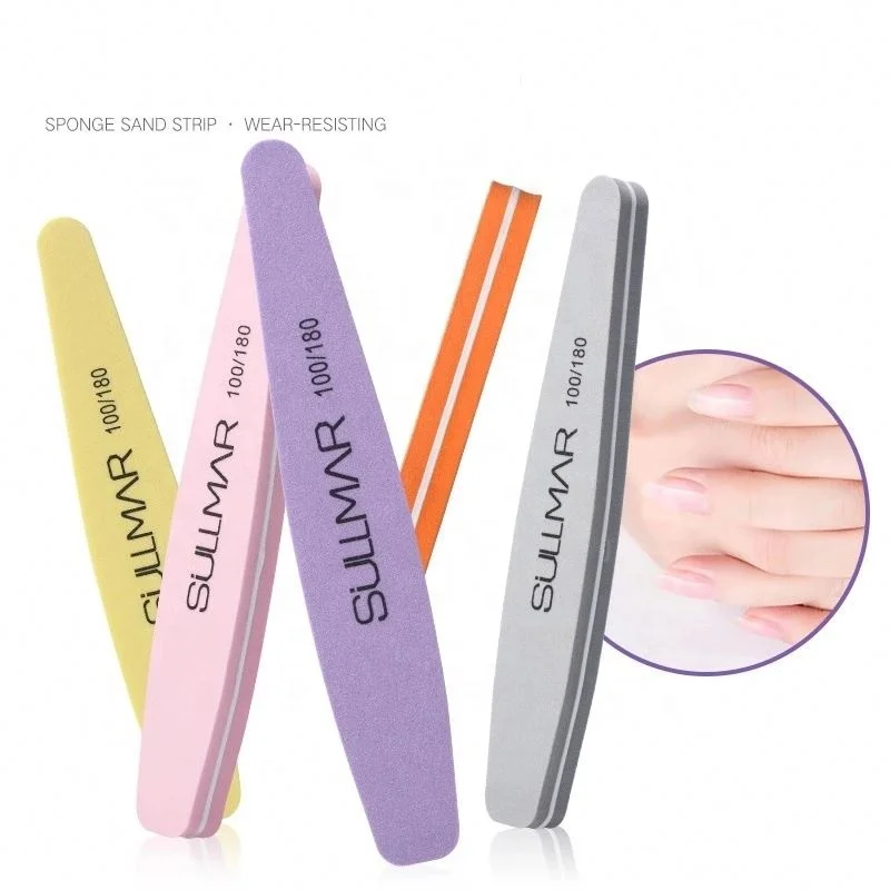 High Quality wholesaler price Hot Selling Nail Buffer Sponge Soft nail files