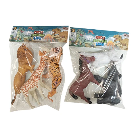 Детский Забавный игровой ПВХ костюм для животных 3 и 5 6 шт. набор игрушки детей