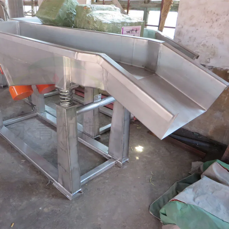 seating-type industrial linear motor vibrating feeder for coal/stone/gravel