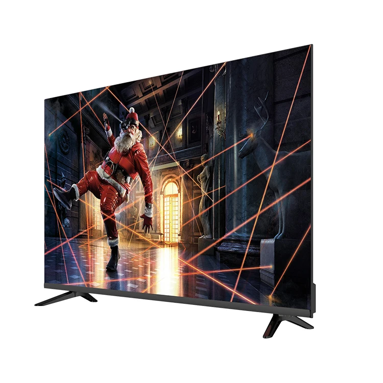 factory oem digital tv smart 32 inch Android 14 frameless hd 2k smart tv with wall mount