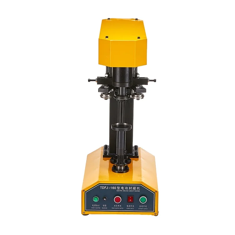 wholesallers PET plastic can tinplate can electric can  sealing machine