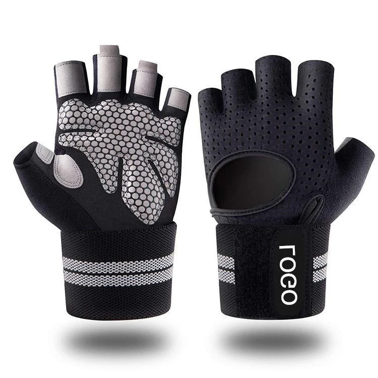 Eco-friendly Personalized Anti Cut Men Women Universal Workout Gym Gloves Fitness