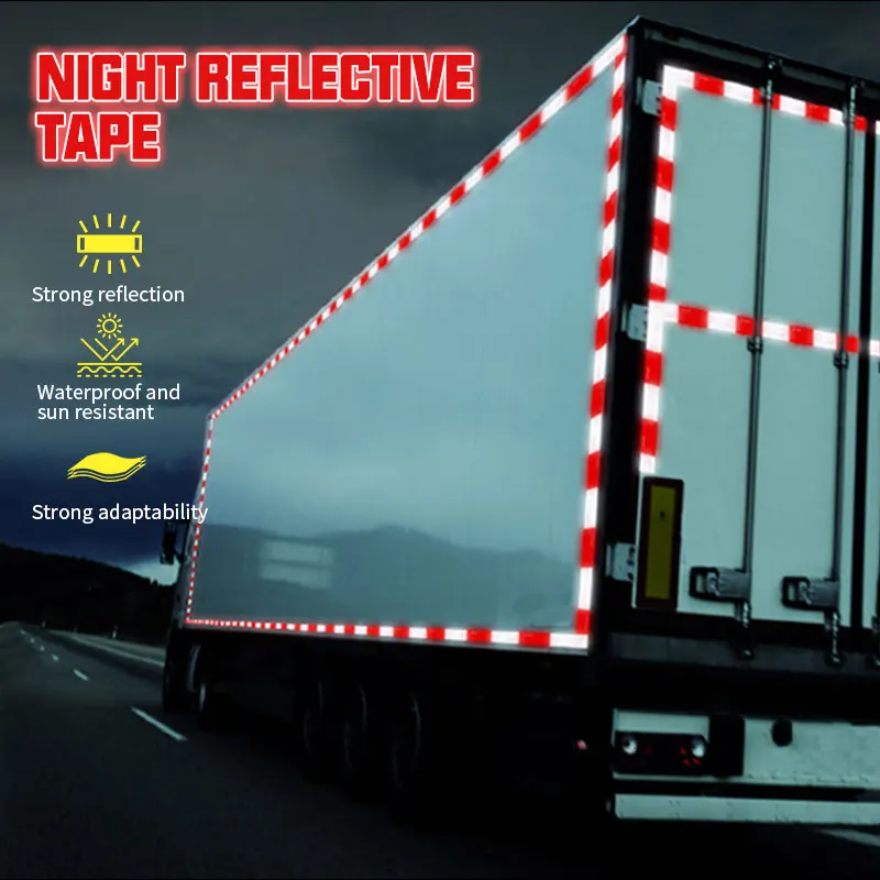 factory direct sales pink magnetic double sided reflective tape