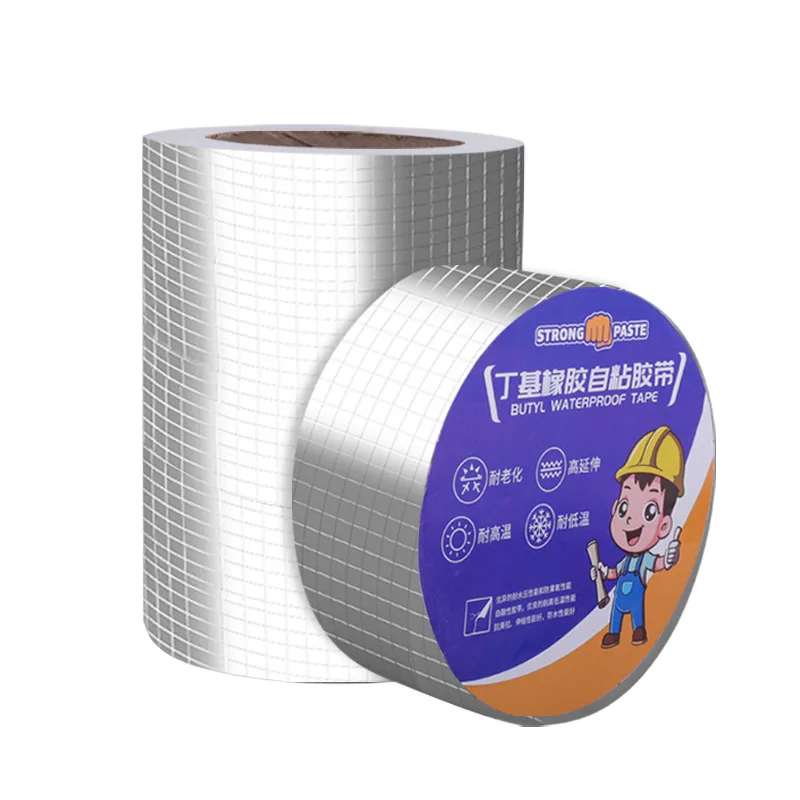 Factory butyl tape self-adhesive color steel tile roof kitchen pipe waterproof plugging sealing roll repair tape