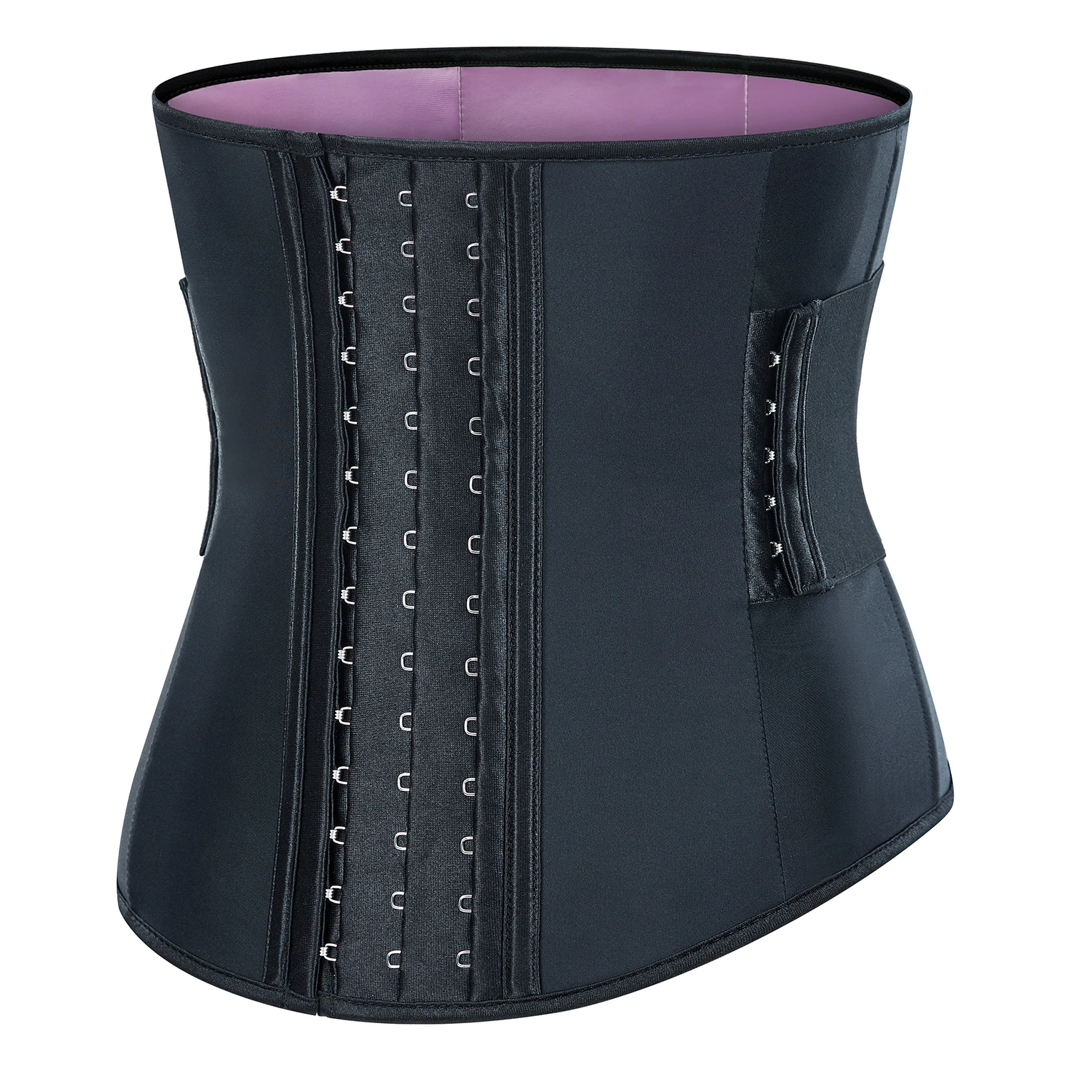 2021 New Wholesale Waist Trainer PlusSize  for Women 5 Steel Boned Latex Sport Girdle Corsets Cincher Hourglass Body Shaper