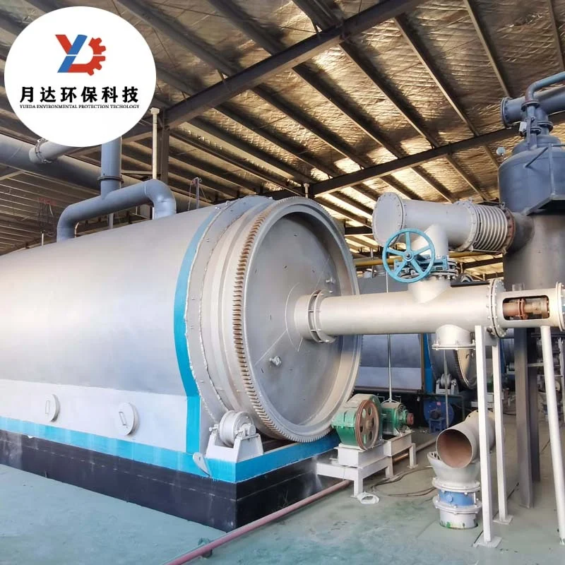 10th Generation No Pollution Tyre Pyrolysis Plant with new patents