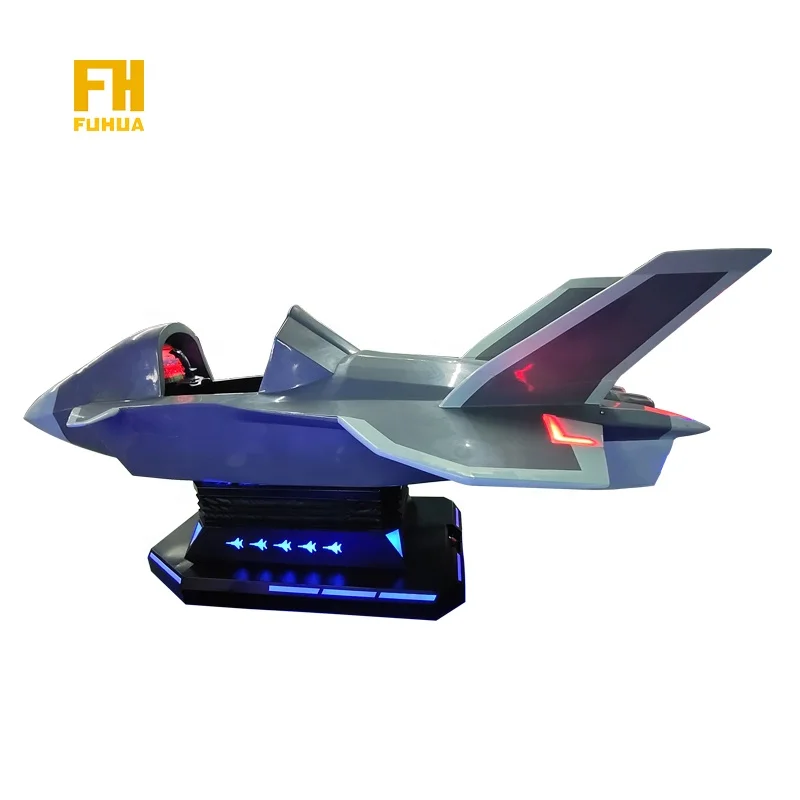 Virtual Theme Park  9d Cinema 3dof Motion Platform  Flight Cockpit VR Flight Simulator