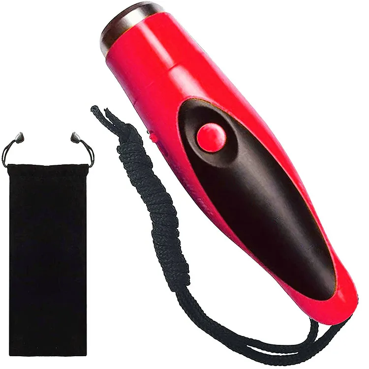 Battery Operated 3 Tone High Volume Adjustable Handheld Electric Referee Electronic Whistle with Lanyard