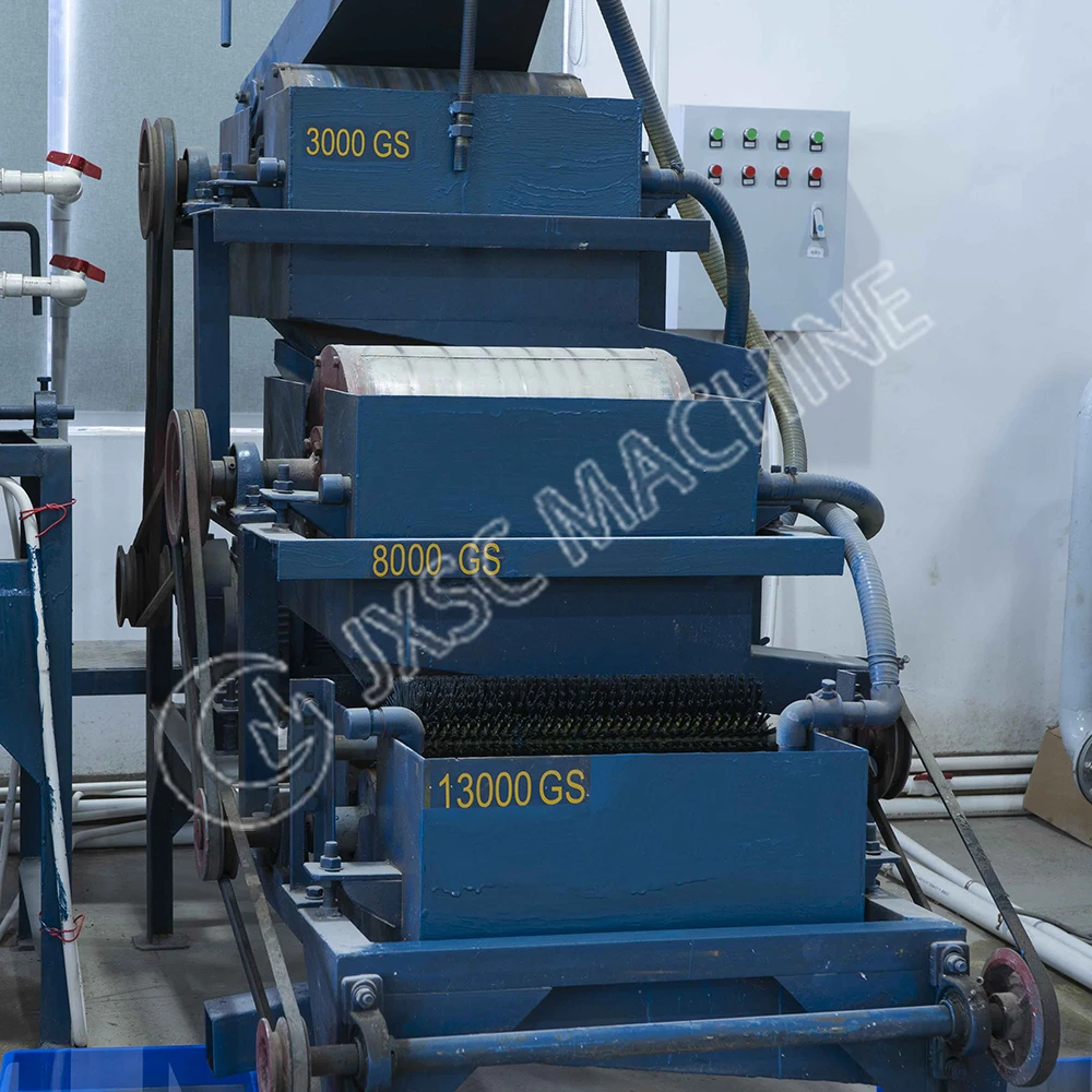 High Intensity Magnetic Separation separator Iorn Ilmenite Monazite Garnet Rutile Zircon Beach Sand Mineral