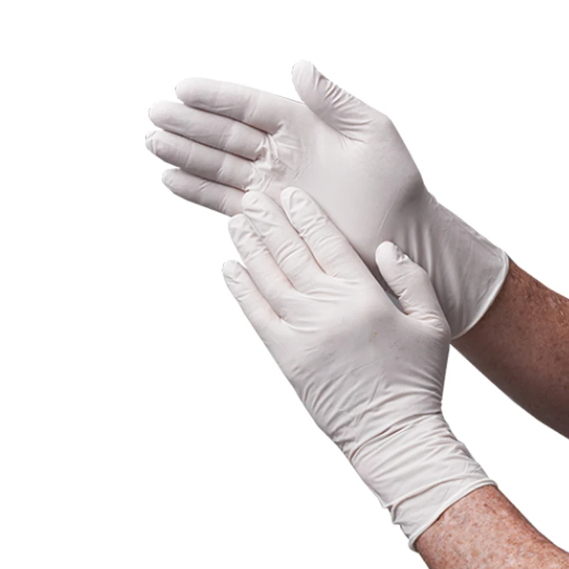 chemical resistant latex free industrial 6 mil nitrile gloves powder free