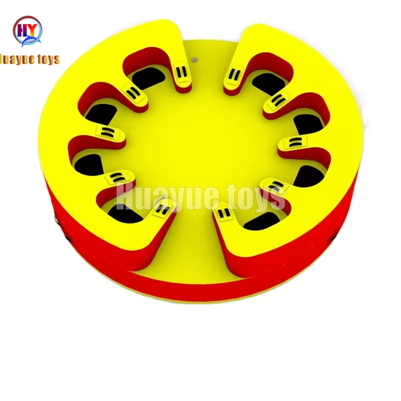 HUAYUE Sport Game Play Equipment Custom Lounge Twister Toys High Speed  Water Games Adults Kids Aqua Water Towable Banana Boat