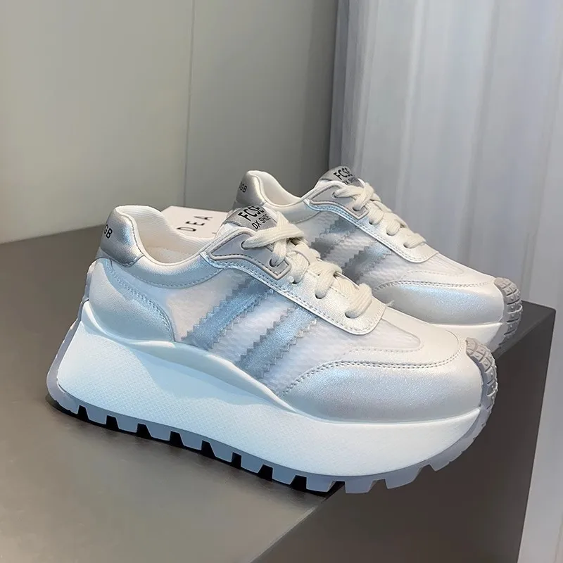 New style Sneakers Women Flat Platform Sport Running Shoes Causal Outdoor Walking Chunky Soft For women Shoes