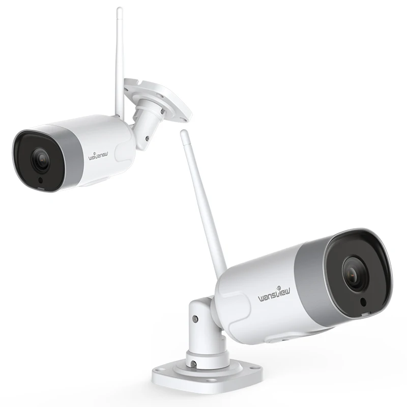  Наружная беспроводная IP-камера AJCLOUD 2MP 1080P IP66 камера видеонаблюдения с датчиком движения и