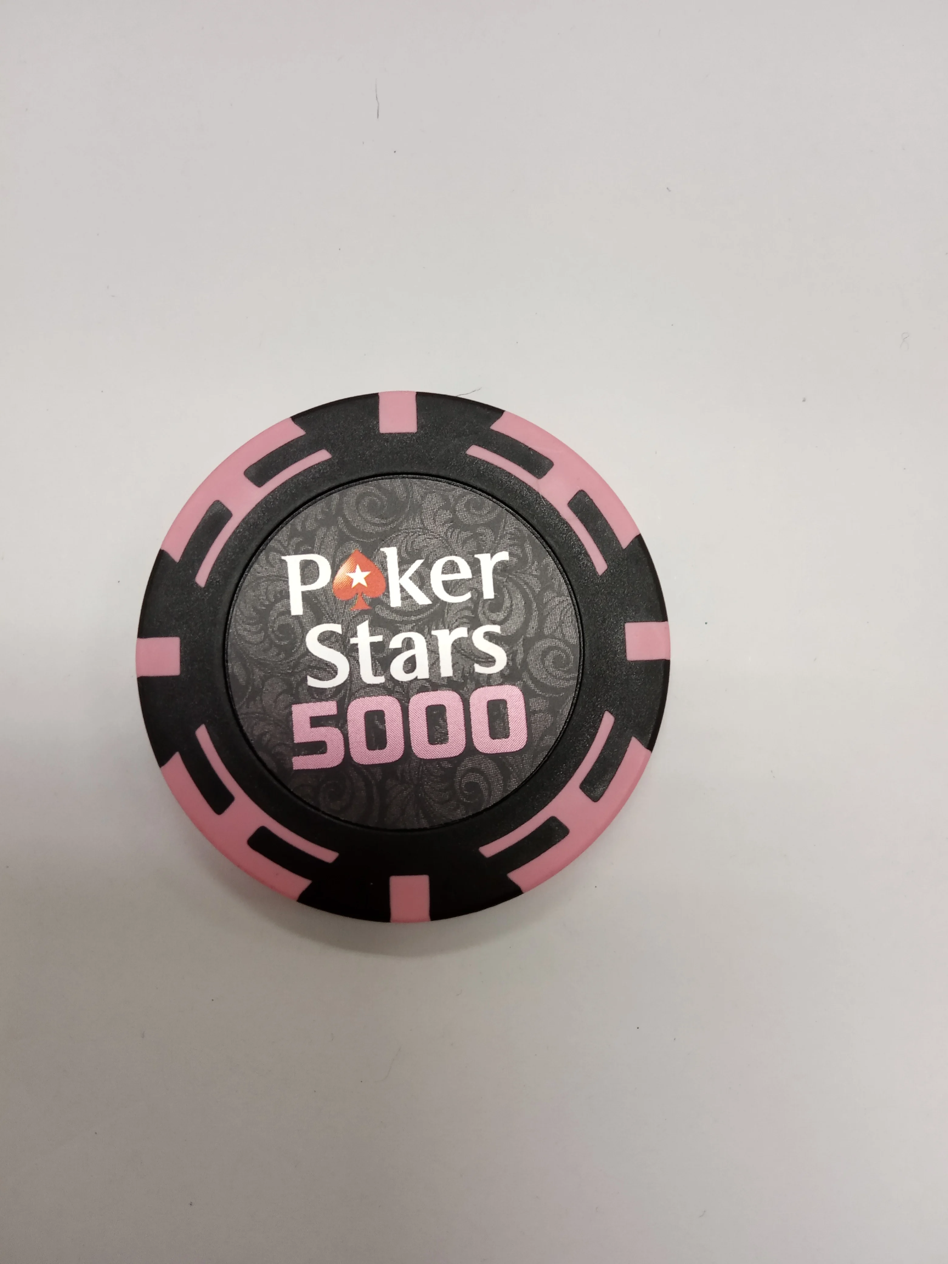 Clay poker chip token jetton