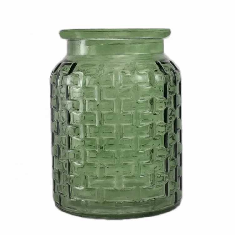 Прозрачный стеклянный контейнер для цветочной вазы