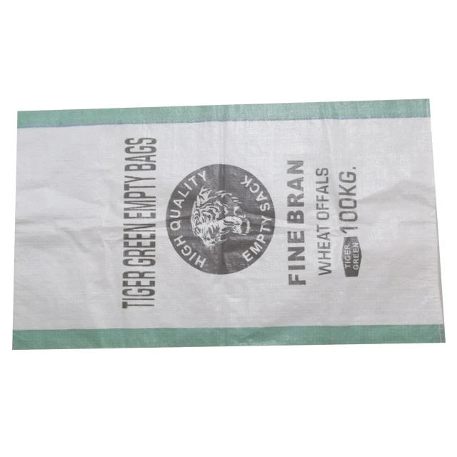 woven pp rice bags 100kg 50kg 25kg China pp woven bag factory