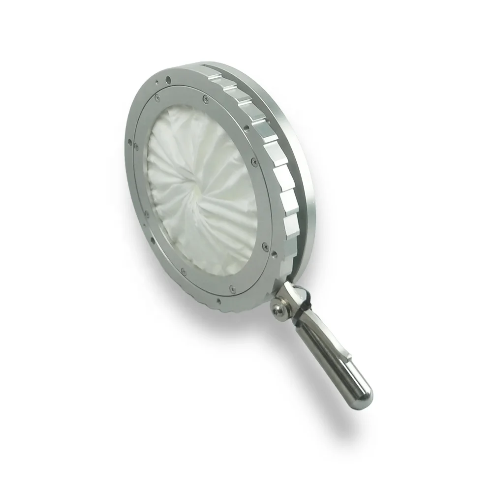 Iris diaphragm flow control valve