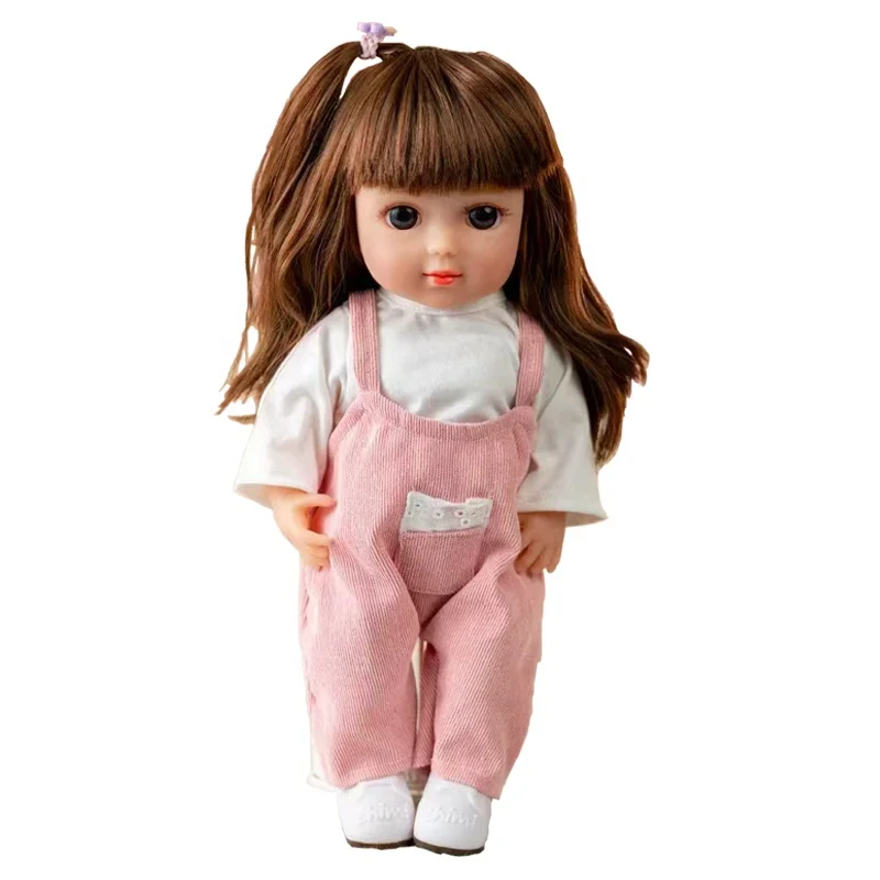 Fashion Big Eyes 38CM Realistic Adorable Baby Doll Girls Playing Gift Reborn Dolls