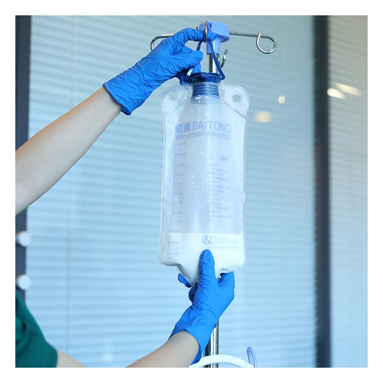 Spike Medical Enteral Feeding Pump Bag Set Enteral