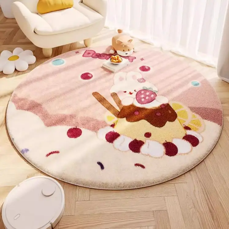 Детский круглый коврик-качалка