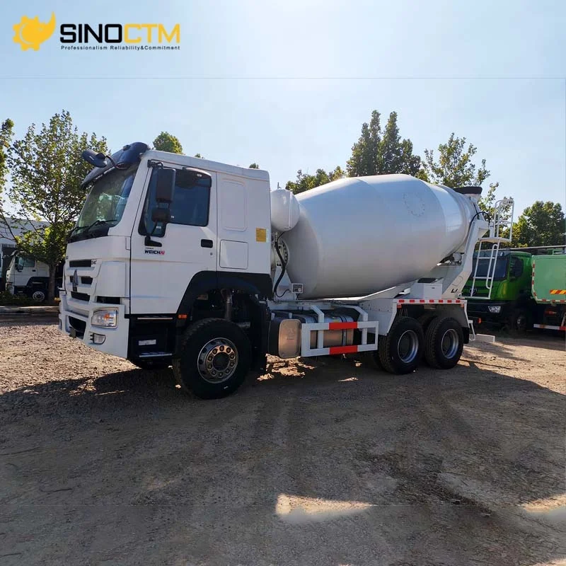 Sinotruk 340HP 380HP 10 Wheels 8 9 10 12 Cubic Howo Concrete Mixer Truck with Lowest Price