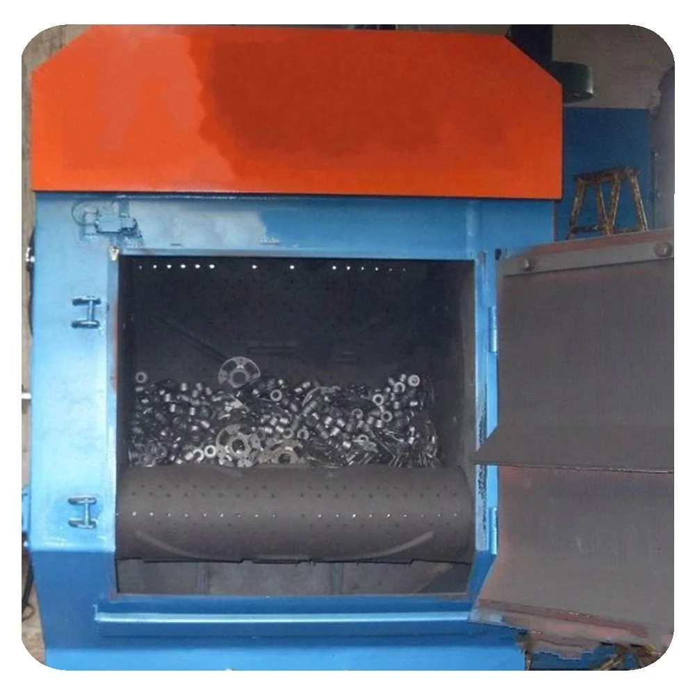 Q3210 small tumble shot blasting machine for rust removal