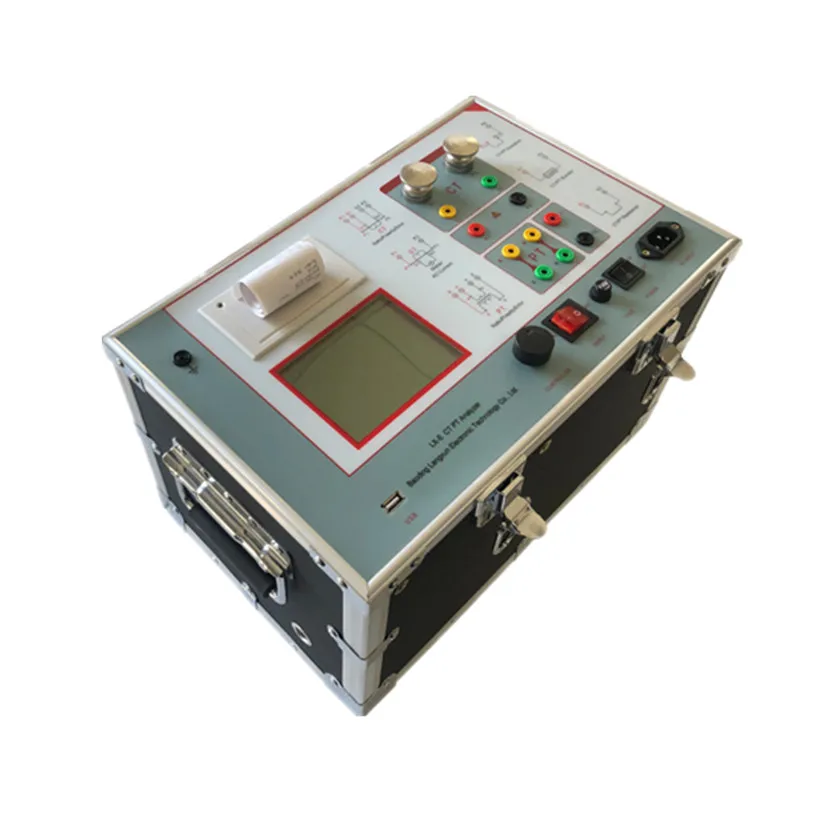 high measurement voltage portable Current Transformer PT CT tester current transformer analyser ct pt analyzer
