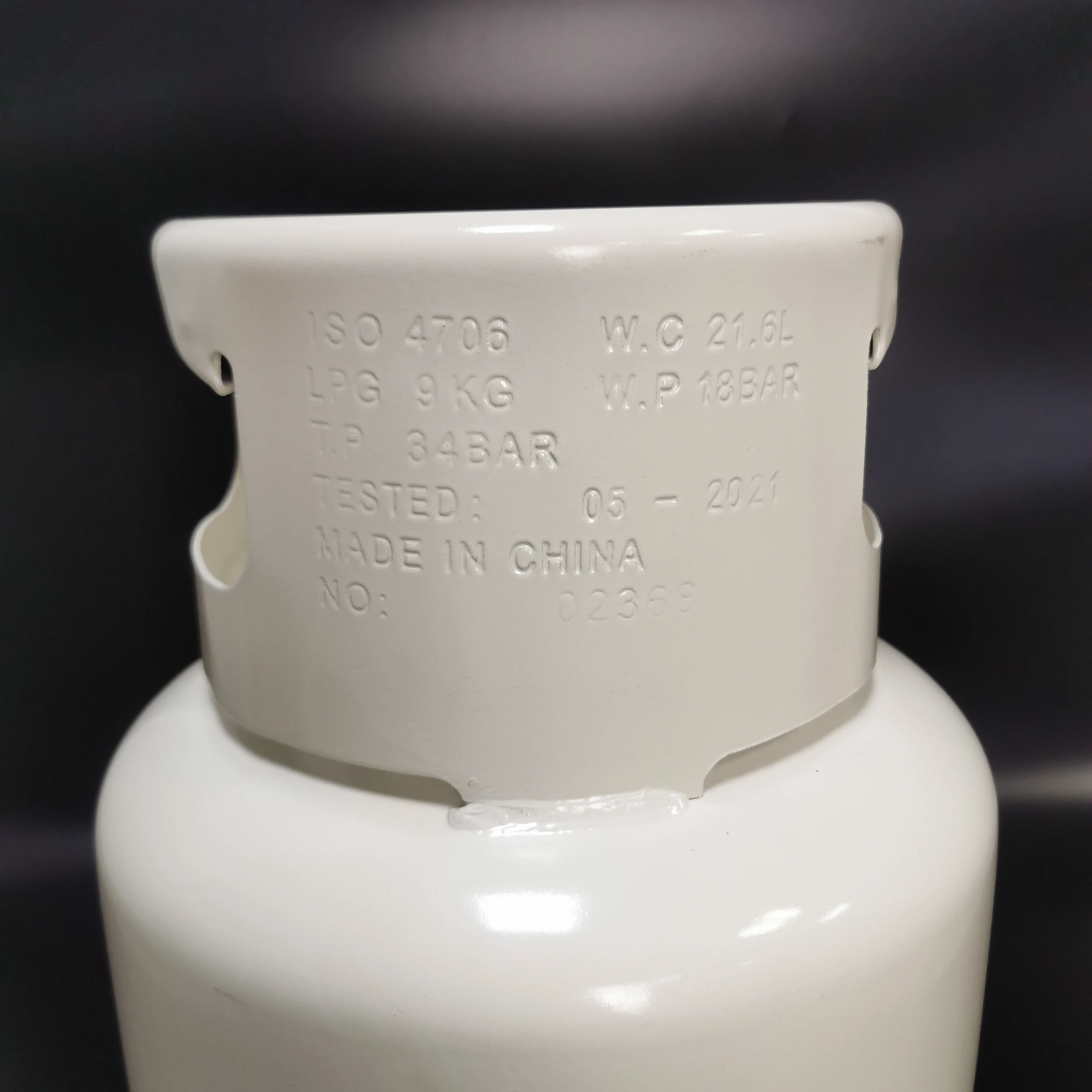 9kg Empty Household Cooking Lpg Gas Cylinder Price For Mexico Market