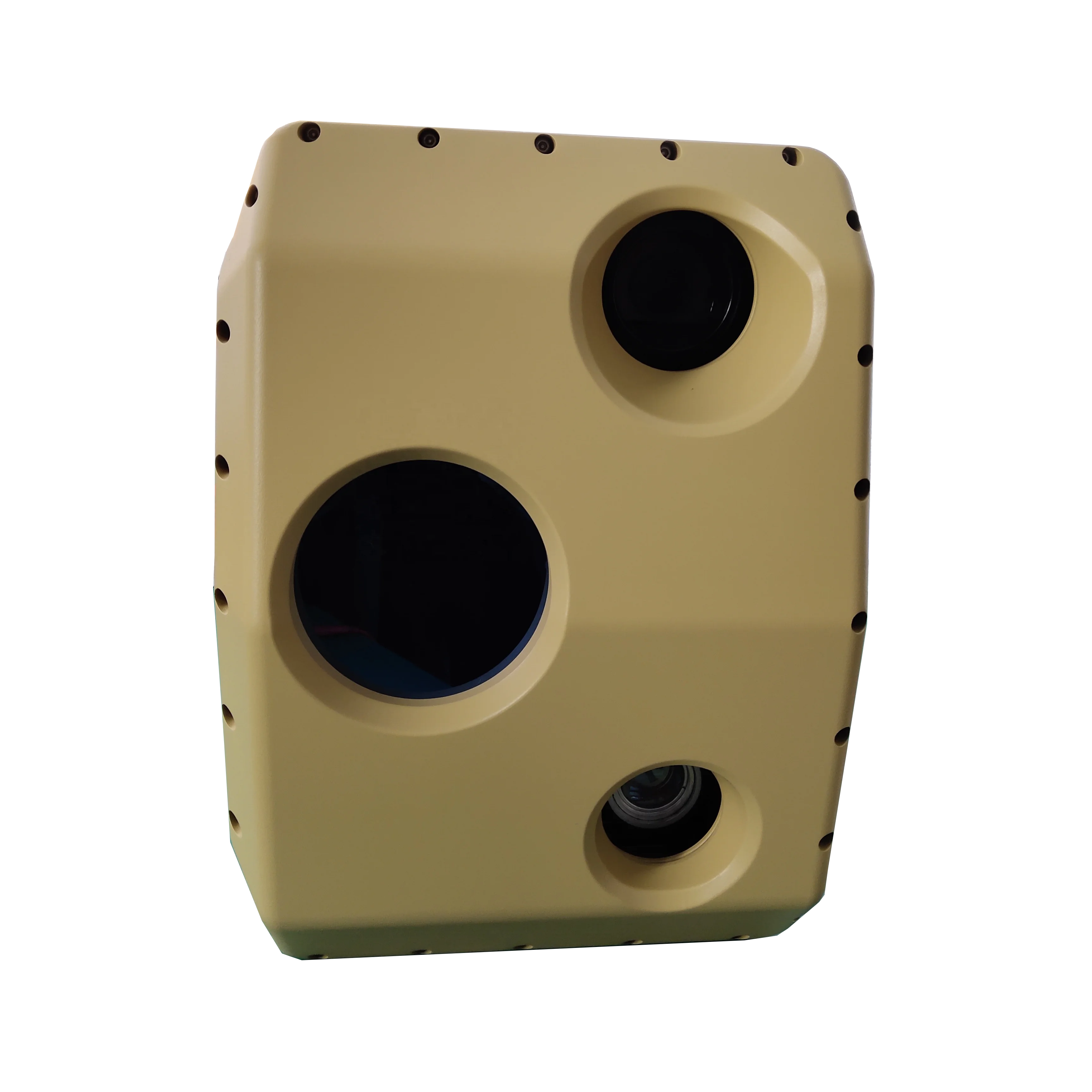 1080P HD visible light day/night and cooled thermal three sensor custom camera