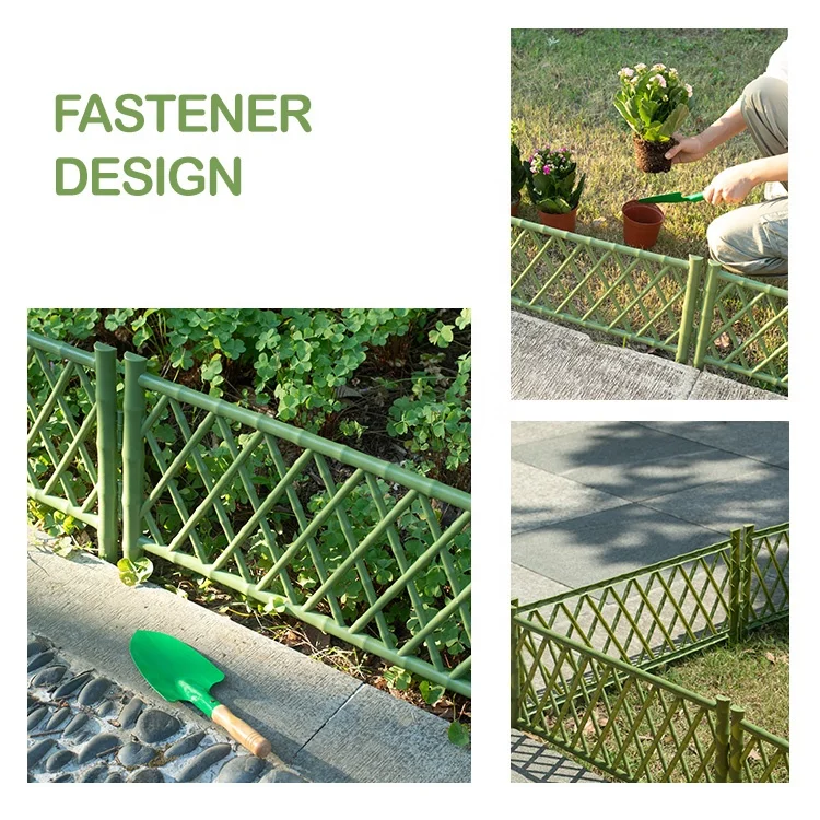 Top Quality Lawn Edging Decorative Flower Border Plastic Pvc Strip Screen Fence With Factory Price