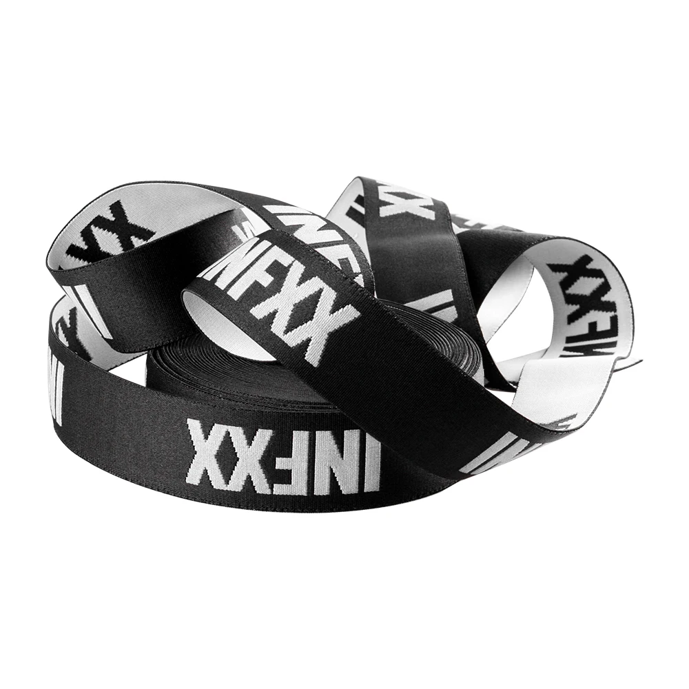 Gacent Webbing Manufacturer Custom Two Sides Jacquard Woven Spandex Nylon Webbing For Garment & Underwear