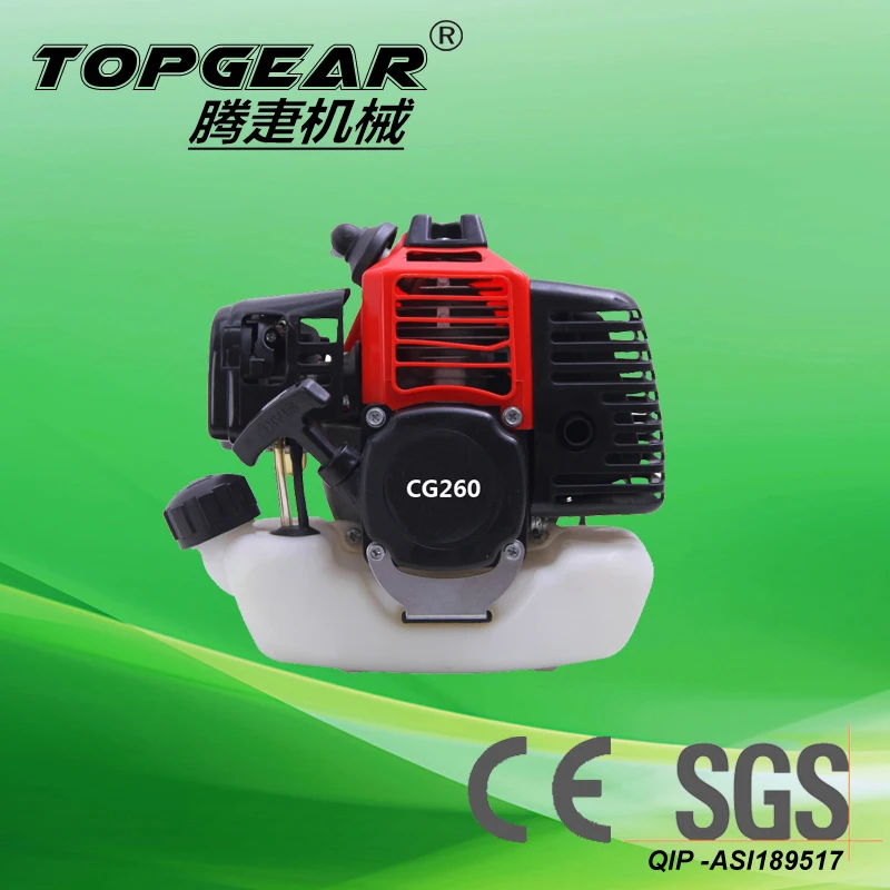 Topgear 1E34F gasoline CG260 grass brush cutter
