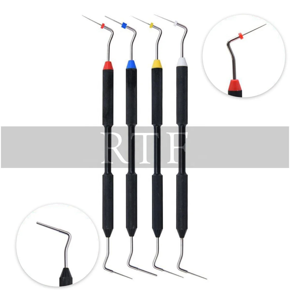 Dental Endo Buchanan Hand Plugger Tip Fill Obturation Gutta Percha Set