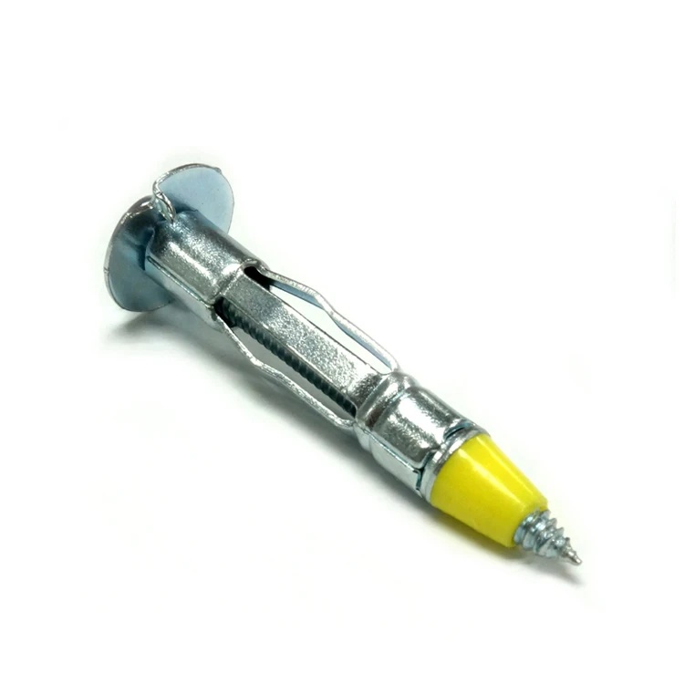 Hot Selling Galvanized Fixing Hollow Wall Anchor Heavy Duty Plasterboard Screw Plug Anchor M4 M6 Expansion Anchor