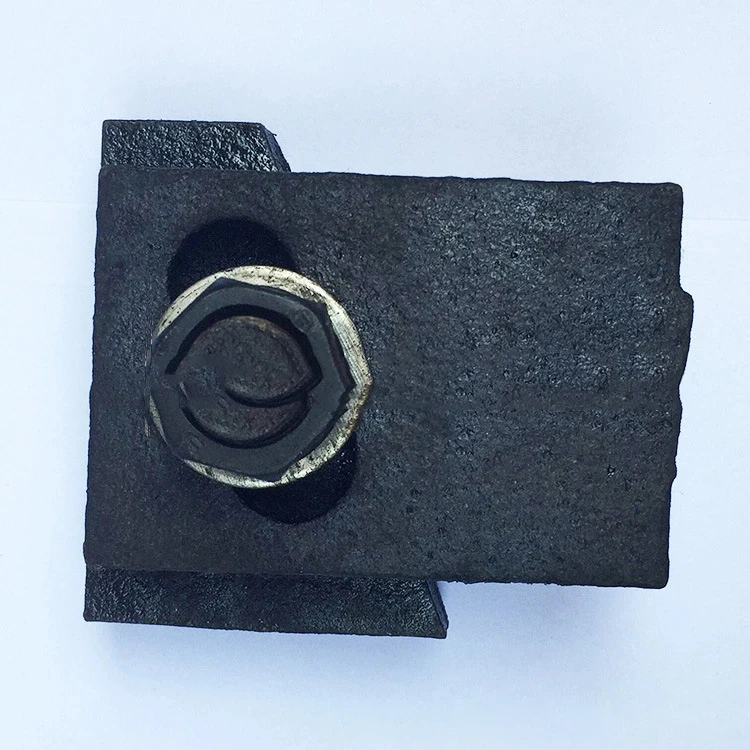 iso certificated railway clamp supplier, rail fastener clip/rail clamp/clamp plate