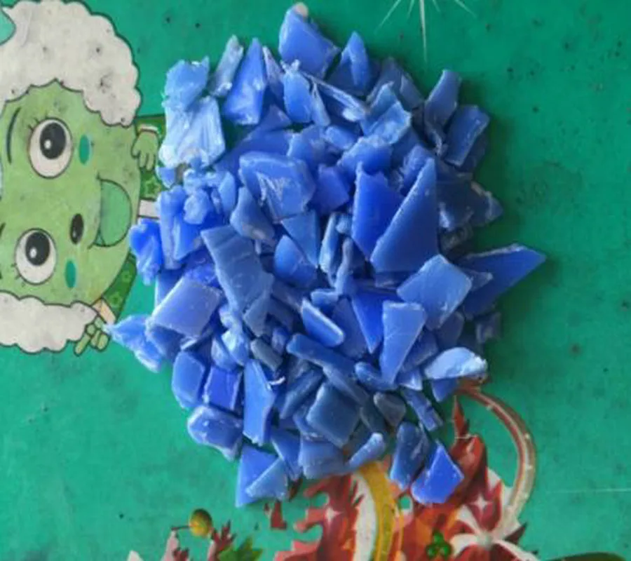 HDPE Blue Drum material/Polyethylene Regrind Flakes