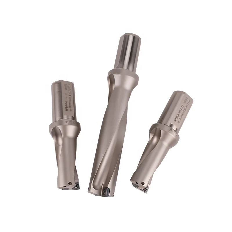 U drill manufacturer  SP type Indexable 2D 3D 4D  U Drill  For CNC