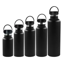 2022  400ML  500ML  600ML Sport Water Bottles Stainless Steel Water Bottle Insulated Flask Water Vacuum Flasks