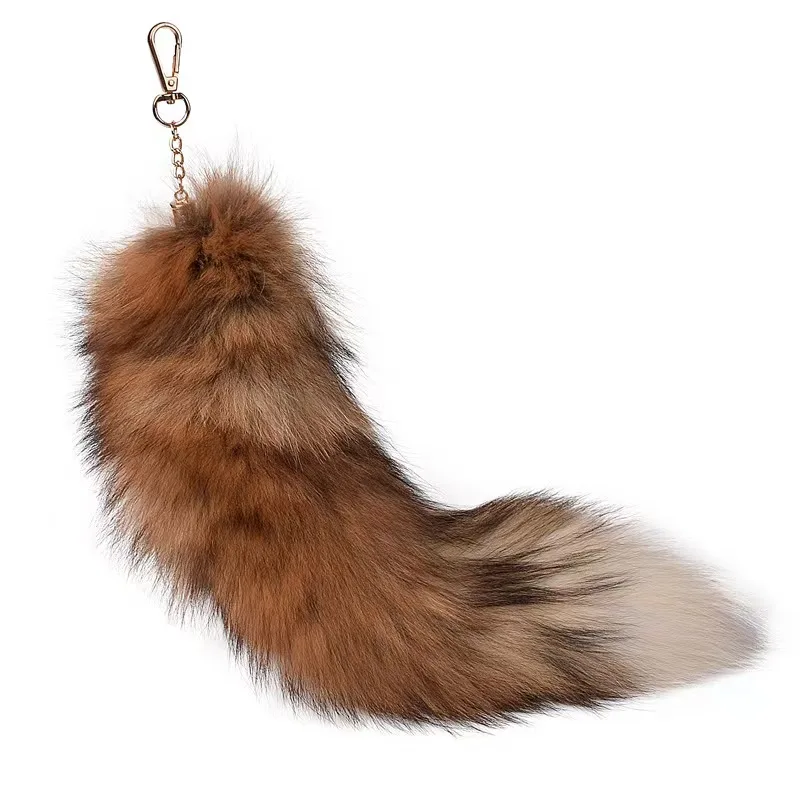 wholesale  fly tying pro marble fox materials tied fur long Marble fox tail