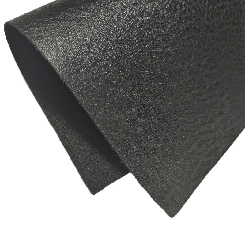 blackSynthetic Leather Car Seat Cover Ultra-Fine Fiber Polyurethane Stretchable for Sofa Bag Outdoor Furniture