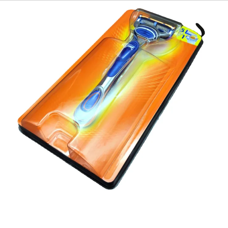 PVC blister packaging in Shenzhen, fully customize package, with paper card
