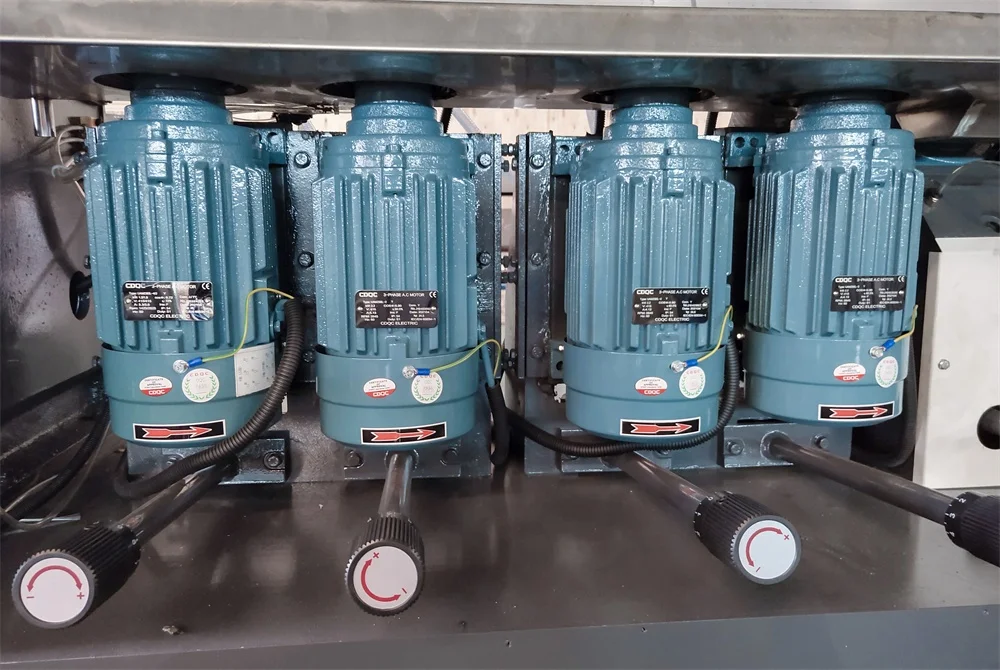 CGZ10325P Plc Control 10 Motors Flat Glass Edge Polishing Machine For Glass Manufacturing Line