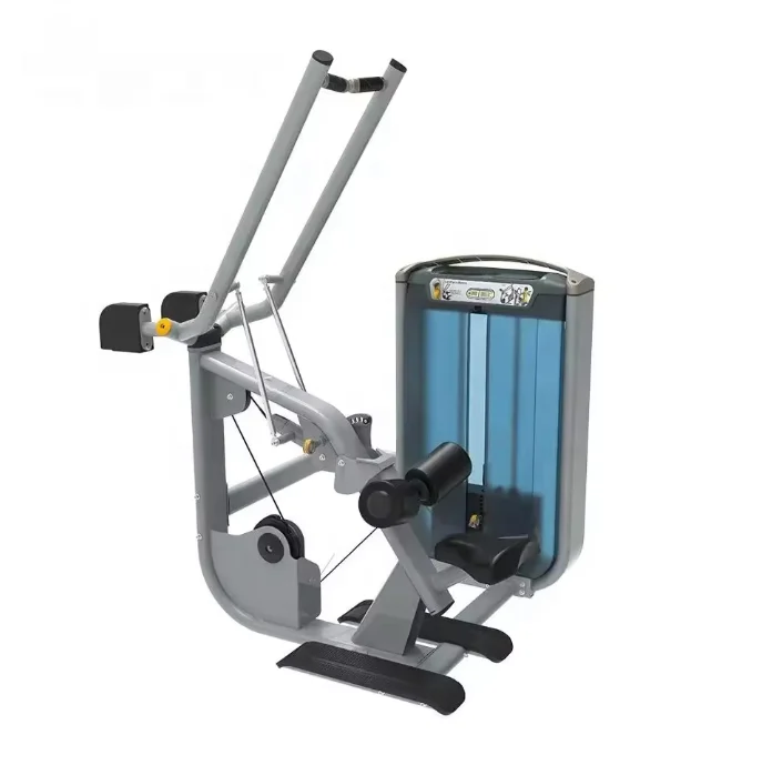 Commercial gym machine Front Lat Pull down Gym Equipment Plate Load Vertical Traction strength fitness Machine